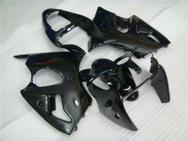 Purchase 2000-2002 Glossy Black Kawasaki ZX6R Motorbike Fairing Kits UK Purchase 2000-2002 Glossy Black Kawasaki ZX6R Motorbike Fairing Kits UK