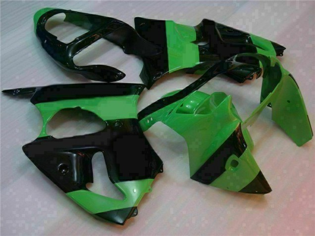 Purchase 2000-2002 Green Black Kawasaki ZX6R Motorcycle Fairings UK Purchase 2000-2002 Green Black Kawasaki ZX6R Motorcycle Fairings UK