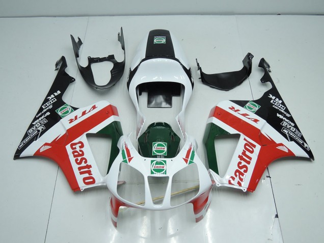Purchase 2000-2006 White Black Red Castro Honda VTR1000 Bike Fairings UK Purchase 2000-2006 White Black Red Castro Honda VTR1000 Bike Fairings UK