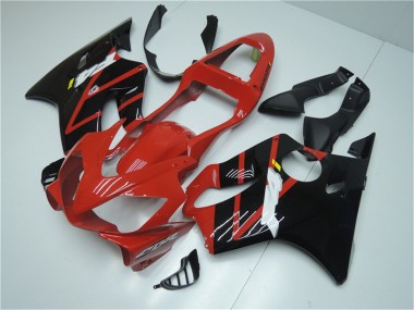 Purchase 2001-2003 Red Glossy Black Honda CBR600 F4i Bike Fairings UK