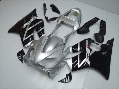 Purchase 2001-2003 Silver Glossy Black Honda CBR600 F4i Motorcycle Fairing UK