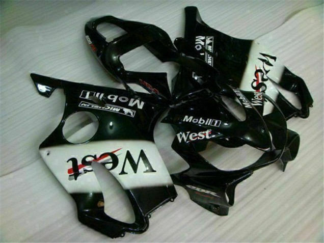 Purchase 2001-2003 White Black West Honda CBR600 F4i Bike Fairings UK