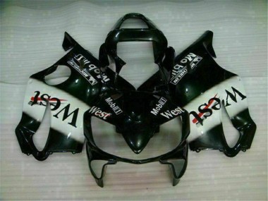 Purchase 2001-2003 White Black West Honda CBR600 F4i Bike Fairings UK