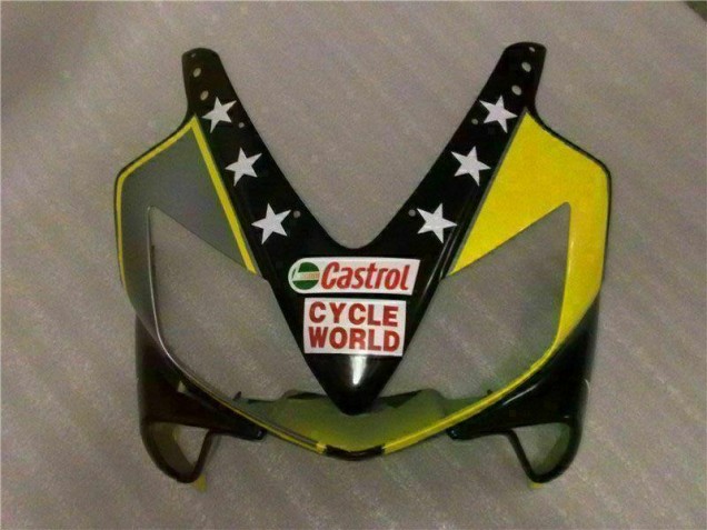 Purchase 2001-2003 Yellow Black Castrol Cycle World Honda CBR600 F4i Motorcycle Bodywork UK Purchase 2001-2003 Yellow Black Castrol Cycle World Honda CBR600 F4i Motorcycle Bodywork UK