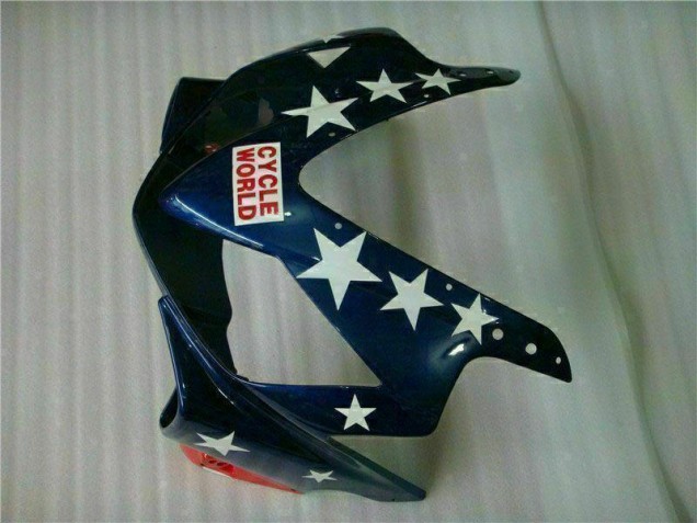 Purchase 2001-2003 Red White Blue Castrol Cycle World Honda CBR600 F4i Motorcycle Fairings Kits UK Purchase 2001-2003 Red White Blue Castrol Cycle World Honda CBR600 F4i Motorcycle Fairings Kits UK