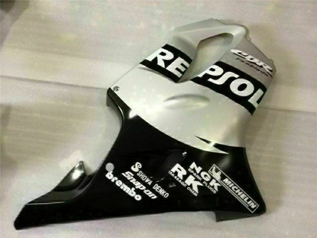 Purchase 2001-2003 Black Silver Repsol Honda CBR600 F4i Motorcycle Replacement Fairings UK Purchase 2001-2003 Black Silver Repsol Honda CBR600 F4i Motorcycle Replacement Fairings UK