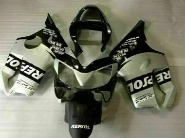 Purchase 2001-2003 Black Silver Repsol Honda CBR600 F4i Motorcycle Replacement Fairings UK