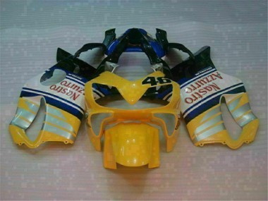 Purchase 2001-2003 Yellow Silver Nastro Azzurro Honda CBR600 F4i Motorcylce Fairings UK