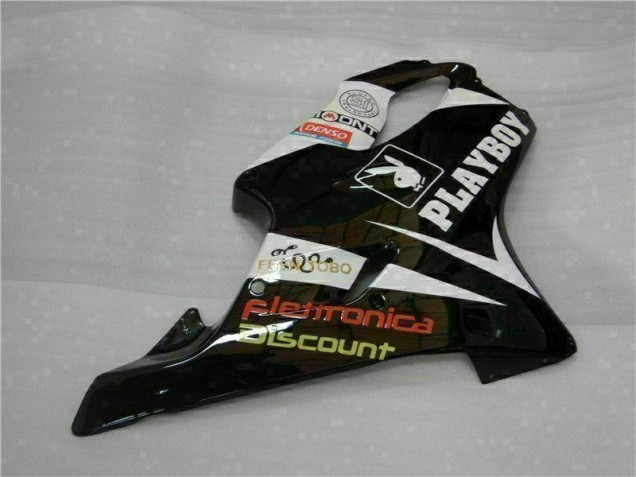 Purchase 2001-2003 Yellow Silver Black Playboy Honda CBR600 F4i Motorcycle Fairing Kit UK Purchase 2001-2003 Yellow Silver Black Playboy Honda CBR600 F4i Motorcycle Fairing Kit UK