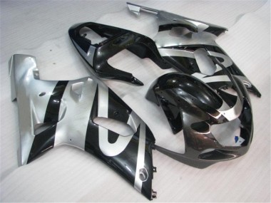 Purchase 2001-2003 Silver Black Suzuki GSXR 600/750 Bike Fairings UK