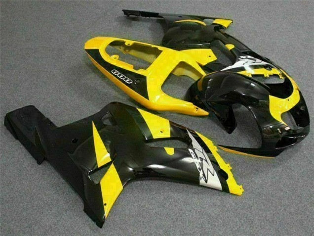 Purchase 2001-2003 Yellow Black Suzuki GSXR 600/750 Motorcycle Replacement Fairings UK