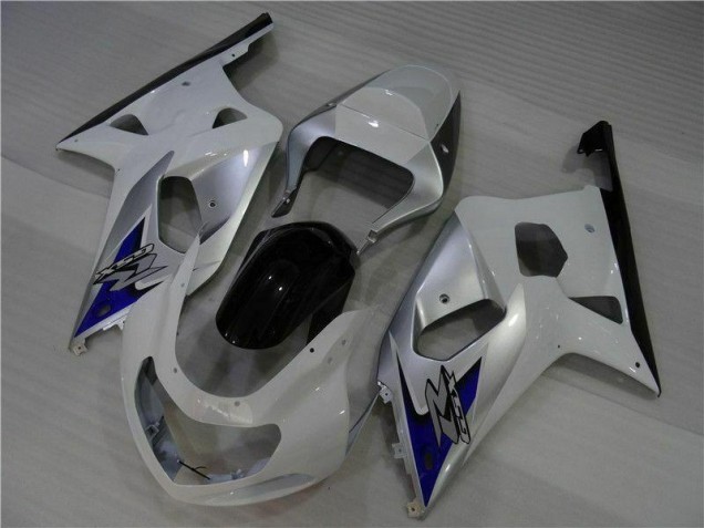 Purchase 2001-2003 White Silver Suzuki GSXR 600/750 Bike Fairings UK Purchase 2001-2003 White Silver Suzuki GSXR 600/750 Bike Fairings UK