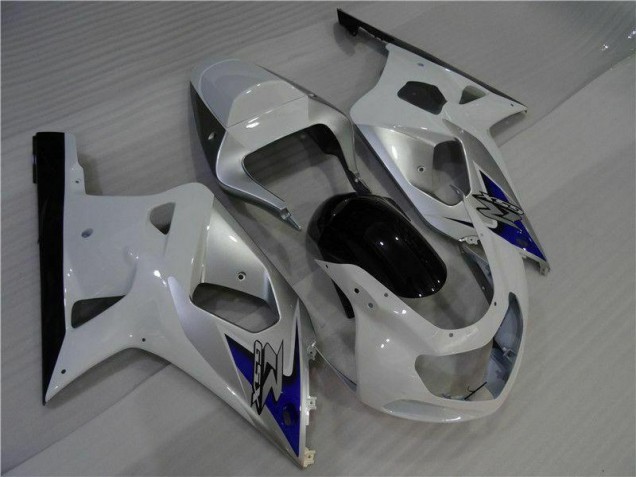 Purchase 2001-2003 White Silver Suzuki GSXR 600/750 Bike Fairings UK Purchase 2001-2003 White Silver Suzuki GSXR 600/750 Bike Fairings UK