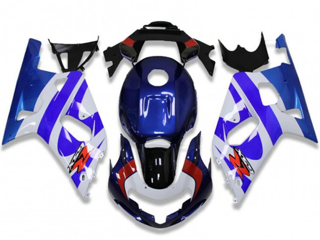 Purchase 2001-2003 White Blue Red Black Suzuki GSXR 600/750 Motorcycle Fairings UK