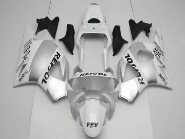 Purchase 2002-2003 White Silver Black Repsol Honda CBR900RR 954RR Motorcycle Fairings UK