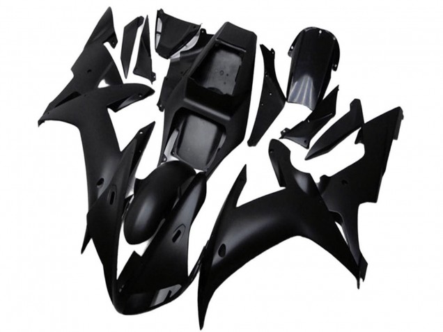 Purchase 2002-2003 Matte Black Yamaha YZF R1 Motorcycle Fairings UK