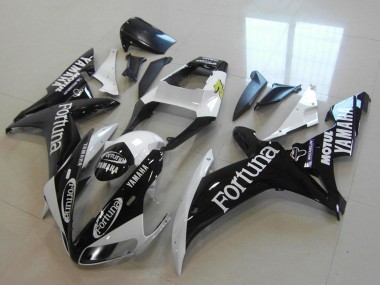 Purchase 2002-2003 White Glossy Black Fortuna Motul Yamaha YZF R1 Motorcycle Fairings UK