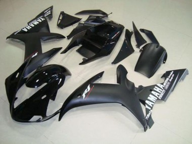 Purchase 2002-2003 Matte Black White Yamaha YZF R1 Motorcycle Fairings UK