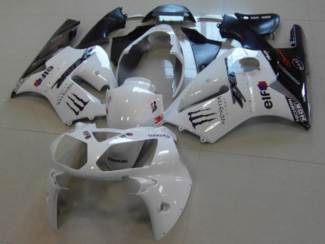 Purchase 2002-2006 White Monster Kawasaki ZX12R Moto Fairings UK Purchase 2002-2006 White Monster Kawasaki ZX12R Moto Fairings UK