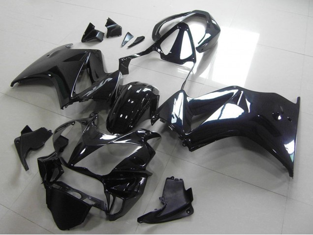 Purchase 2002-2013 Glossy Black Honda VFR 800 Motorcycle Fairing Kits UK