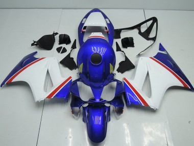 Purchase 2002-2013 White Blue Red Honda VFR 800 Motorcycle Fairings UK