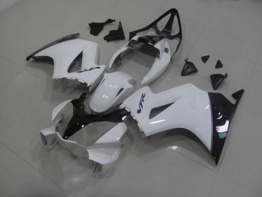 Purchase 2002-2013 White Black Honda VFR800 Motorcycle Fairings UK