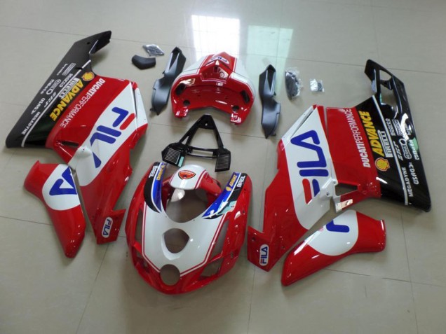 Purchase 2003-2004 Red Fila Ducati 749 999 Bike Fairings UK Purchase 2003-2004 Red Fila Ducati 749 999 Bike Fairings UK
