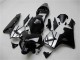 Purchase 2003-2004 Silver Glossy Black Stripe Honda CBR600RR Motorcycle Fairings UK