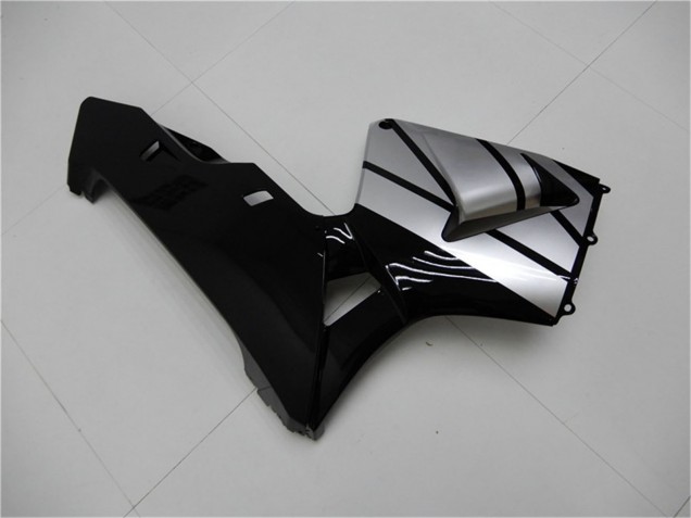 Purchase 2003-2004 Silver Glossy Black Stripe Honda CBR600RR Motorcycle Fairings UK