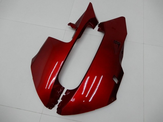 Purchase 2003-2004 Red Matte Black Stripe Honda CBR600RR Motorcycle Fairings UK
