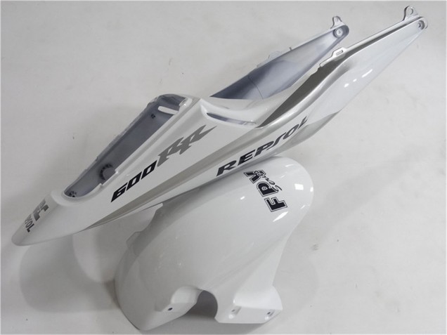Purchase 2003-2004 White Silver Black Repsol Honda CBR600RR Motorcycle Fairing UK