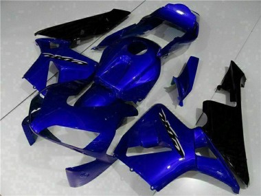 Purchase 2003-2004 Blue Glossy Black Honda CBR600RR Motorcycle Fairing Kits UK