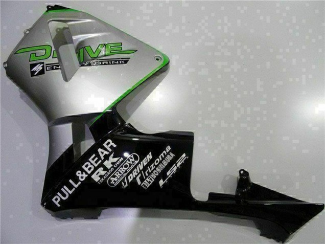 Purchase 2003-2004 Silver Green Glossy Black Honda CBR600RR Motorcycle Fairing UK
