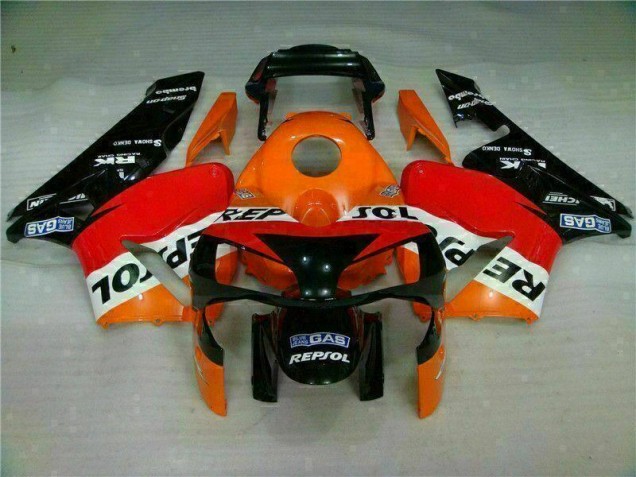 Purchase 2003-2004 Orange Repsol Honda CBR600RR Motorbike Fairing Kits UK