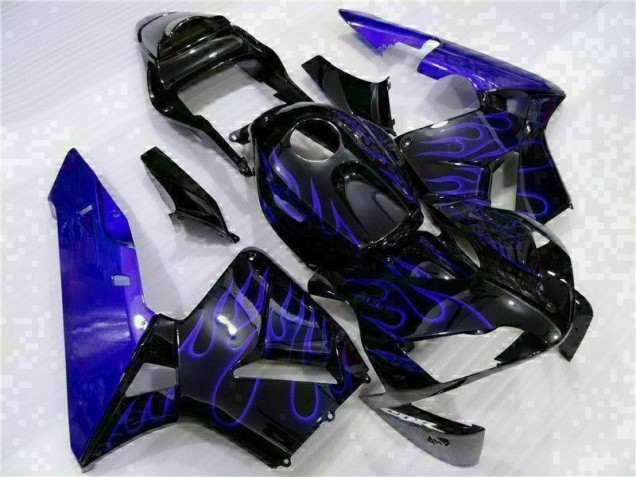 Purchase 2003-2004 Black with Blue Flame Honda CBR600RR Motorcycle Fairing Kits UK Purchase 2003-2004 Black with Blue Flame Honda CBR600RR Motorcycle Fairing Kits UK