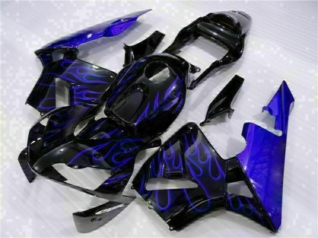 Purchase 2003-2004 Black with Blue Flame Honda CBR600RR Motorcycle Fairing Kits UK Purchase 2003-2004 Black with Blue Flame Honda CBR600RR Motorcycle Fairing Kits UK