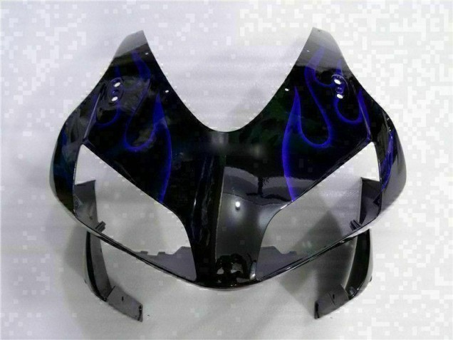 Purchase 2003-2004 Black with Blue Flame Honda CBR600RR Motorcycle Fairing Kits UK Purchase 2003-2004 Black with Blue Flame Honda CBR600RR Motorcycle Fairing Kits UK