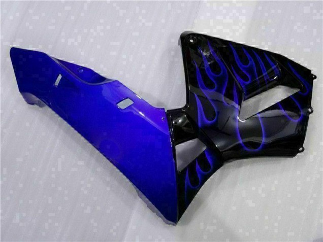 Purchase 2003-2004 Black with Blue Flame Honda CBR600RR Motorcycle Fairing Kits UK Purchase 2003-2004 Black with Blue Flame Honda CBR600RR Motorcycle Fairing Kits UK