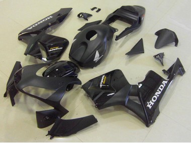 Purchase 2003-2004 Glossy Black Matte Black Honda CBR600RR Motorcycle Fairing Kits UK