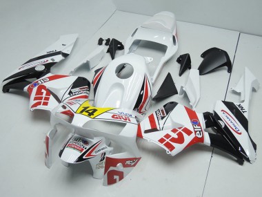 Purchase 2003-2004 White Red Yellow Glossy Black Givi 14 Honda CBR600RR Motorcycle Fairings UK