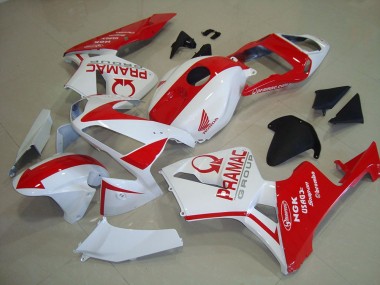 Purchase 2003-2004 White Red Pramac Honda CBR600RR Motorcycle Fairings UK