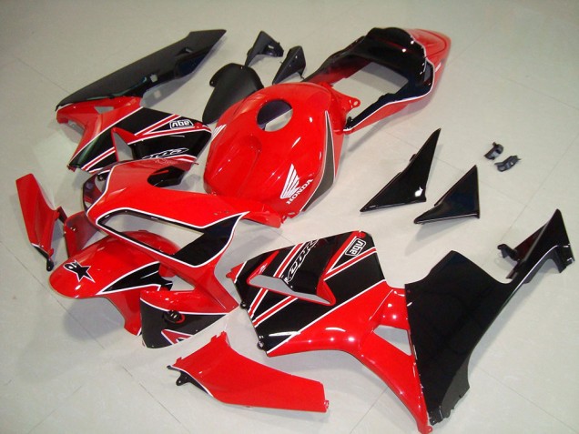 Purchase 2003-2004 Red Glossy Black Honda CBR600RR Motorbike Fairings UK
