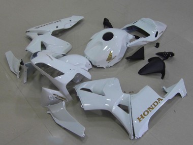 Purchase 2003-2004 White Gold Decals Honda CBR600RR Motorcycle Fairings UK