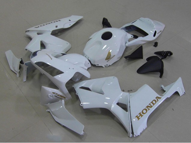 Purchase 2003-2004 White Gold Decals Honda CBR600RR Motorcycle Fairings UK