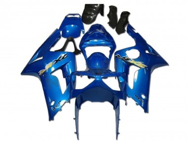 Purchase 2003-2004 Green White Black Silkolene Kawasaki ZX6R Motorcycle Fairings UK