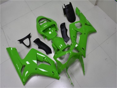Purchase 2003-2004 Green Kawasaki ZX6R Motorcycle Fairing UK