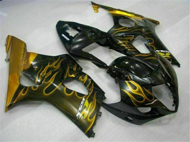 Purchase 2003-2004 Gold Black Suzuki GSXR 1000 Motorcycle Fairing Kit UK Purchase 2003-2004 Gold Black Suzuki GSXR 1000 Motorcycle Fairing Kit UK