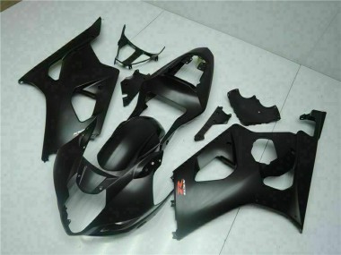 Purchase 2003-2004 Matte Black Red Suzuki GSXR 1000 Motorcycle Fairings UK