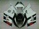 Purchase 2003-2004 White Black Suzuki GSXR 1000 Motorcycle Fairings UK Purchase 2003-2004 White Black Suzuki GSXR 1000 Motorcycle Fairings UK