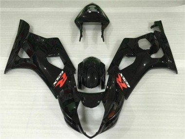 Purchase 2003-2004 Glossy Black Suzuki GSXR 1000 Motor Fairings UK